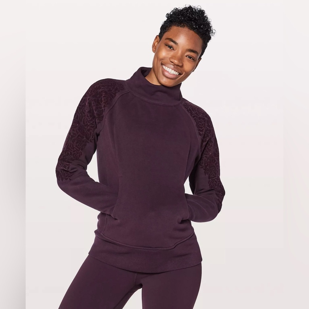Lululemon Floral Flock Pullover